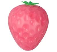 Spremi palline da 3, 5x3 pollici sicure e divertenti morbido grazioso giocattolo sensoriale di fragola per rilasciare la tensione e promuovere le palline di squish rilassante