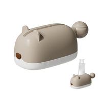 Spremi rotolante, dispenser a rullo per a parete - Porta clip per, semplice strumento spremi tubetto per bagno, cucina, casa e appartamento