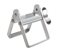 Spremi Tubetti Dentifricio - 10x8cm Strizza Tubetti Rolling Con Rullo Rotante | Alluminio Acciaio Distributore Tubetto | Accessorio Bagno | Antiscivolo Per Cosmetici, Colori & Crema