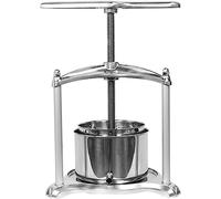 Spremi Uva Manuale, Macinatore di Sidro Manuale, Spremi Frutta per Vino, Struttura Triangolare e Manico a T, per Vino (3L)