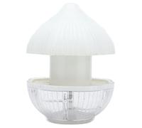 Spremiaglio manuale tritatutto per aglio in acciaio inossidabile mini tritacarne per campeggio viaggi materiale ABS 175g 9,5 cm