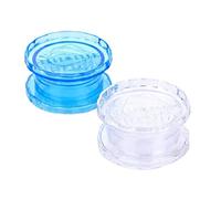 Spremiaglio Schiaccia-zenzero 2pcs Grattugia Per Frantoio Per Aglio Plastica Twist Peeler Tritacarne Press Cutter Gadget Da Cucina Facile da Premere