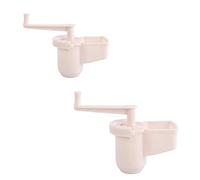 Spremiaglio Schiaccia-zenzero Tritacarne Manuale Da 2 Pezzi, Smerigliatrice Per Aglio, Spremiaglio Cucina Rocker Grinder Facile da Premere