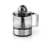 Nedis Spremiagrumi Elettrico KAJC110CBK 0,8 Litri 30 W Acciaio Nero/Argento