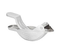 Spremiagrumi a forma di , estrusore per limoni a forma di , in acciaio inox, portatile, rigido, utensile da cucina per arancia, ciliegia e kiwi
