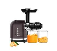 Spremiagrumi a freddo, a masticazione lenta, senza BPA, grande scivolo, 250 W, efficiente spremiagrumi per una vita sana