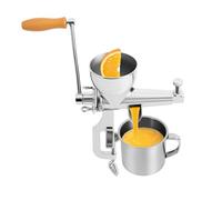 Spremiagrumi a freddo - Acciaio inossidabile manovella Spremiagrumi | Lento Manuale Erba Spremiagrumi Per Sedano Cavolo Riccio Prezzemolo Spinaci Pomodoro,