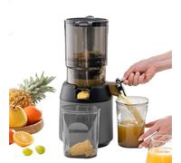 Spremiagrumi a freddo con ampio scivolo di alimentazione per spremere frutta e verdura efficiente, facile separazione delle vinacce per una vita sana