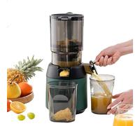 Spremiagrumi a freddo con ampio scivolo di alimentazione per spremere frutta e verdura efficiente, facile separazione delle vinacce per una vita sana