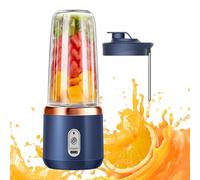 Spremiagrumi a tazza singola, ricaricabile tramite USB, per colazione, appartamento, vacanze, campeggio, palestra, ufficio, casa, picnic, spiaggia