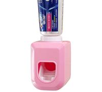 Spremiagrumi automatico per dentifricio, per casa e bagno, dispenser di dentifricio, per bambini e adulti, colore rosa, qualità stabile, professionale e alla moda