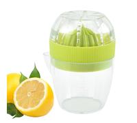 Spremiagrumi Di Limone - Spremiagrumi A Mano Efficace Con Tazza Di Misurazione | Comodo Da Stampa Agrumi, Separatore Di Limone, Essiccatore Di Stampa Di Limone Multifunzionale, Dispositi