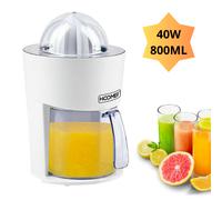 Spremiagrumi Elettrico 40W 0,8L Pressione Filtro Acciaio Inox Succhi Frullati