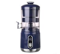 Spremiagrumi elettrico con display LCD, 12000 giri/min ad alta resa One-Touch Squeezer per Orange Lemon Lime, parti rimovibili facili da pulire, verde (blu)