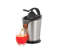 Spremiagrumi Elettrico con Piedini Antiscivolo - con 2 Coni e Beccuccio Antiscivolo, Componenti Removibili, Filtro Polpa, in Acciaio Inox e Plastica, 160W,