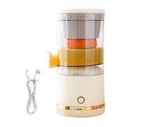 Spremiagrumi elettrico per arancia - spremiagrumi automatico, spremiagrumi pompelmo, limone verde | spremiagrumi portatile ricaricabile 7,4 V, estrattore di succo di frutta compatto con contenitore