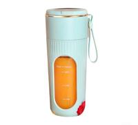 Spremiagrumi Elettrico Portatile Wireless Separatore Polpa(HL02 Green) | Ricarica wireless, design compatto, separazione polpa efficiente, leggero da trasportare, uso versatile