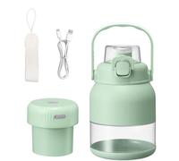 Spremiagrumi elettrico, spremiagrumi elettrico da 1,2 litri con manico e cannuccia, spremiagrumi di grande capacità per frullati, mini frullatore per viaggi, palestra e casa (1)