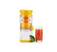 Spremiagrumi Elettrico Wireless Ricaricabile USB - Estrattore di Succo Portatile con Rubinetto Dosatore, Senza Fili, Facile da Pulire, Ideale per Arance, Limoni e Agrumi