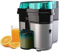 Spremiagrumi Essentialvita Twice White. 90 W, Doppia Testina E Taglia Agrumi Inc