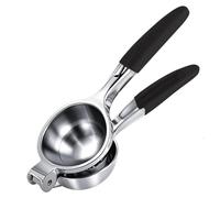 Spremiagrumi extra large in acciaio inossidabile - Spremiagrumi manuale resistente(Black)