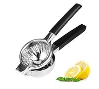 Spremiagrumi extra large spremiagrumi a mano, in acciaio inox 304 manico spremiagrumi manuale perfetto per spremere arance, melograno, limoni e lime