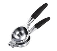 Spremiagrumi extra large, spremiagrumi in acciaio inossidabile, manuale resistente(Black)