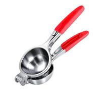 Spremiagrumi extra large, spremiagrumi in acciaio inossidabile, manuale resistente(Red)