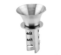 Spremiagrumi in acciaio inox con design a vite per spremere facilmente gli agrumi