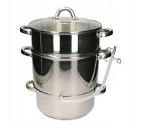 Spremiagrumi in acciaio inox per conserve, 8 litri