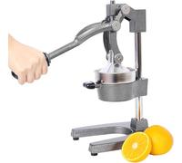 Spremiagrumi in ghisa commerciale, extra large, manuale per succo d'arancia, resistente spremiagrumi per limone, lime, pompelmo, melograno, uso sul piano di lavoro