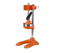 Spremiagrumi in ghisa | Spremiagrumi manuale di qualità commerciale extra-large, resistente, da banco, per succo d'arancia fresco(Orange,26 * 20 * 47cm)