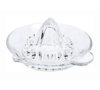 spremiagrumi in vetro manuale, spremiagrumi con beccuccio, ideale per spremere rapidamente agrumi, come limoni, arance, lavabili in lavastoviglie (1 spremiagrumi in vetro (14,5 cm)