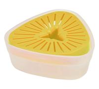 Joseph Joseph Duo Spremiagrumi Manuale con coperchio reversibile per una conservazione compatta, Spremi Limone, Agrumi, Arance, Giallo Chiaro