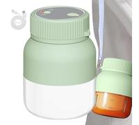 Spremiagrumi - Macchina per succhi, Estrattore di succo, Tritaghiaccio - Spremiagrumi senza fili, Macchina per succhi ricaricabile, Frullatore per frutta e verdura da 800 ml, Macchina per succhi, Estr