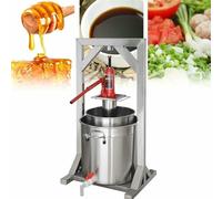 Spremiagrumi manuale, 12/22L in acciaio inox idraulico Jack Squeezer per frutta, verdura e formaggio