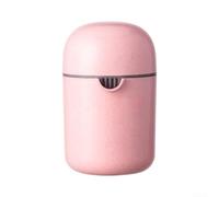 Spremiagrumi manuale a mano spremiagrumi per lime e arance - efficiente estrattore a 8 pinne strumento da cucina blu 14 x 8,5 cm (rosa)