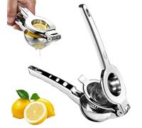 Spremiagrumi Manuale Acciaio Inossidabile Con Manico Antiscivolo Spremi Limone Altamente Efficiente Lemon Squeezer Per Limoni, Lime E Arance