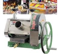 Spremiagrumi manuale commerciale per canna da zucchero, 3 rotoli in acciaio inox per estrazione di succo fresco, ideale per zenzero di canna da zucchero e sorgo dolce