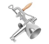 Spremiagrumi manuale di erba di grano per verdure, estrattore di succo, spremifrutta, spremiagrumi con morsetto a vite per montaggio da tavolo, acciaio, forte Else, argento