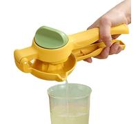 Spremiagrumi manuale e lime, strumento ergonomico per l'estrazione di frutta manuale, utensile da cucina durevole con effetto leva multipla per una rapida estrazione del succo durante la preparazione