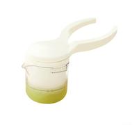Spremiagrumi manuale, ergonomico, portatile, per cucina, efficiente spremiagrumi con impugnatura morbida, per pulire, beige (beige)