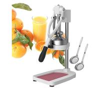 Spremiagrumi manuale - Estrattore di spremiagrumi arancione in acciaio inox per spremere facilmente gli agrumi
