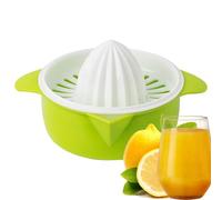Spremiagrumi manuale in acciaio inossidabile, estrattore di succo di limone e arancia con ciotola filtrante | Spremiagrumi portatile e multifunzionale, strumento da cucina ideale per succo fresco