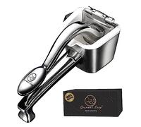 Spremiagrumi manuale in Acciaio Inox di qualità Premium | Professionale Spremi lime per frutti grandi | Con impugnatura ergonomica | Spremi limone on 5 anni di garanzia