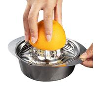 Spremiagrumi manuale in acciaio, portatile, resistente, per melograno, uva, agrumi, pomodori, frutta, verdura, lime