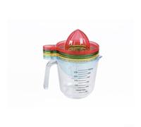 Spremiagrumi manuale Lemon Squeezer trasparente | Efficiente spremiagrumi, minimo sforzo, bevande sane, plastica resistente, aspetto trasparente