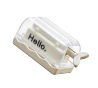 Spremiagrumi manuale per dentifricio, strumento compatto per spremere il tubo, robusto design a manovella in metallo, tema per riporre oggetti, maniglia facile da girare, rullo per ridurre i rifiuti