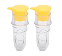 Spremiagrumi Manuale Portatile, 2PCS, in PP e ABS, Compatto e Pratico - Risparmio di Fatica, Filtro Unico per Succo Puro, Ideale per Limoni e Agrumi