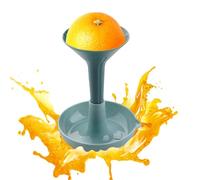 Spremiagrumi manuale - Pressa da cucina rotante arancione manuale, alesatore a rotazione multifunzionale, spremiagrumi per agrumi, limone, lime,